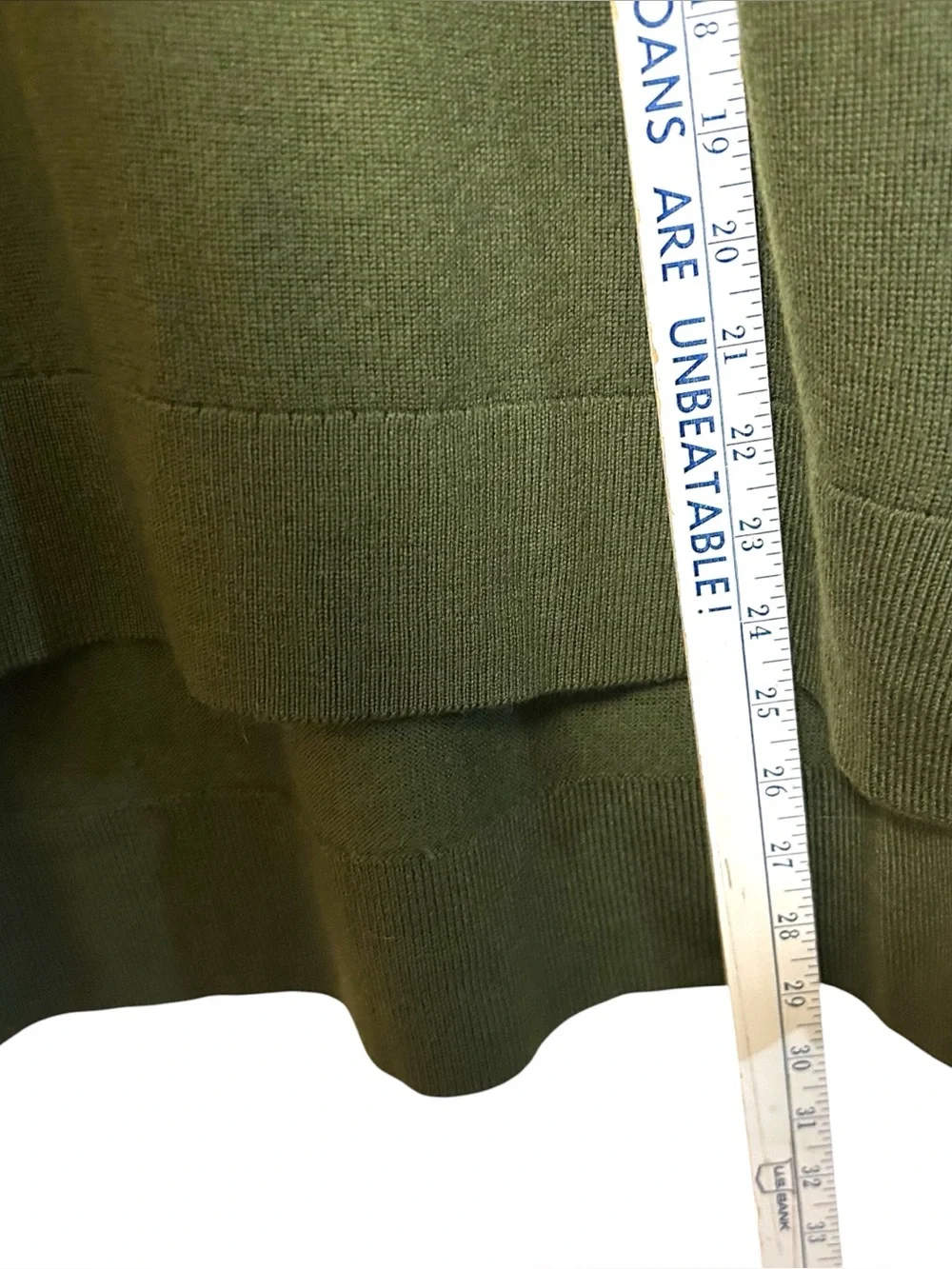 Anthropologie S 100% merino wool gabby oversized sweater v-neck high low hemline